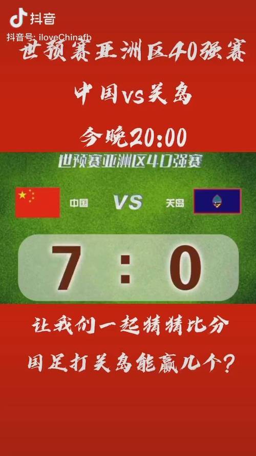 中国关岛比赛预测