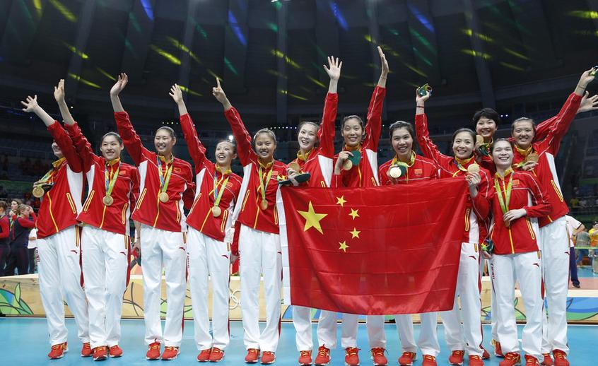 中国女排2016奥运夺冠