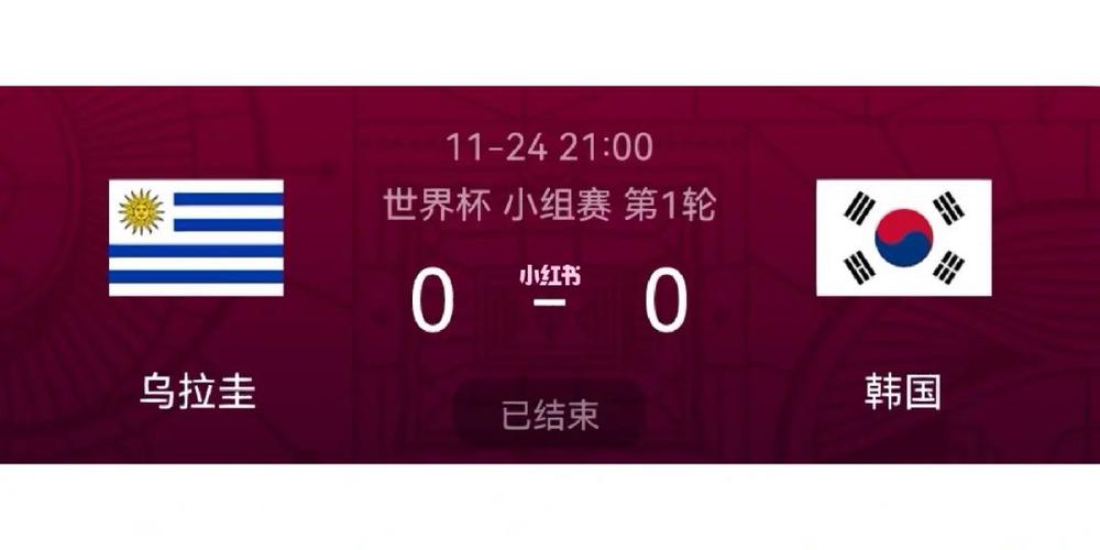 乌拉圭0-0韩国体彩赔率