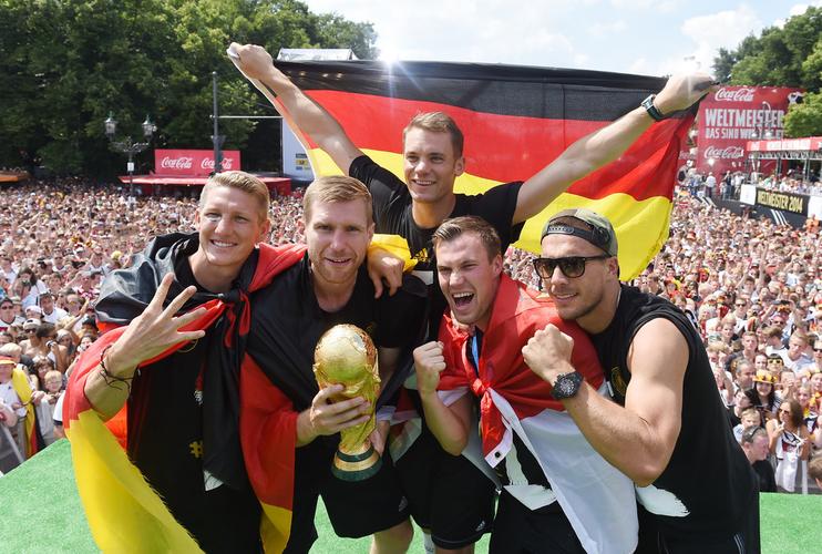 德国夺冠庆典