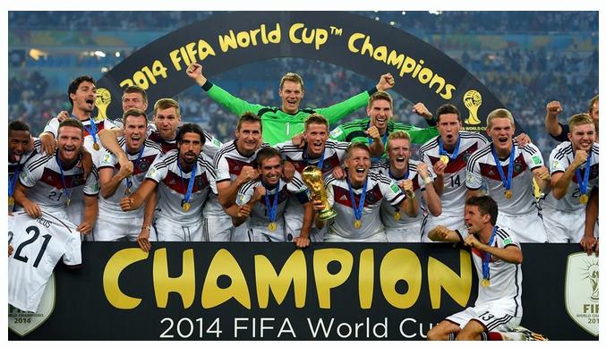 德国获得过几次世界杯冠军