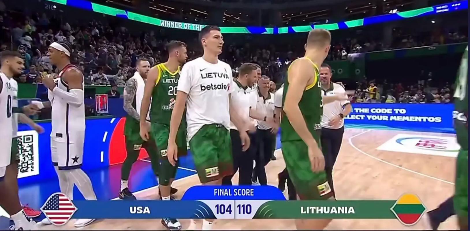 美国vs立陶宛直播